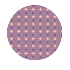 Pattern-puple Box Mini Round Pill Box (pack Of 3) by nateshop