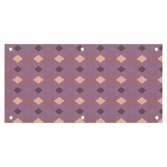 Pattern-puple Box Banner And Sign 6  X 3 