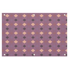 Pattern-puple Box Banner And Sign 6  X 4 