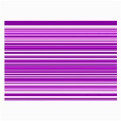 Pattern-purple Lines Large Glasses Cloth (2 Sides) by nateshop