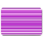 Pattern-purple Lines Large Doormat  30 x20  Door Mat