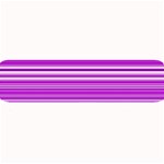 Pattern-purple Lines Large Bar Mats 32 x8.5  Bar Mat