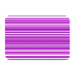 Pattern-purple Lines Plate Mats by nateshop