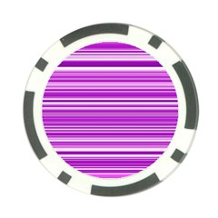 Pattern-purple Lines Poker Chip Card Guard (10 Pack)