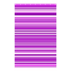 Pattern-purple Lines Shower Curtain 48  X 72  (small)  by nateshop