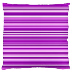 Pattern-purple Lines Standard Flano Cushion Case (one Side) by nateshop