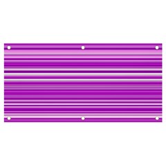 Pattern-purple Lines Banner And Sign 4  X 2 