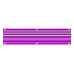 Pattern-purple Lines Banner And Sign 4  X 1  by nateshop