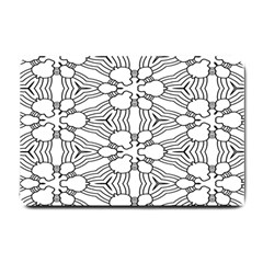 Pattern-white Small Doormat 