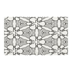 Pattern-white Banner And Sign 5  X 3 