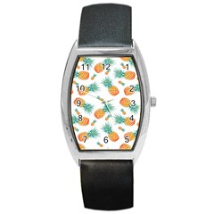 Pineapple Barrel Style Metal Watch by nateshop