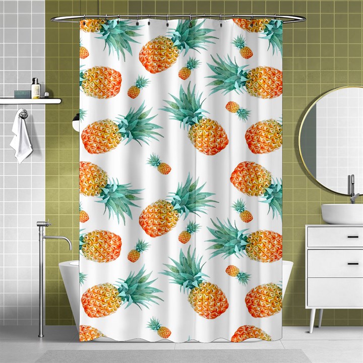 Pineapple Shower Curtain 48  x 72  (Small) 