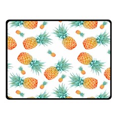 Pineapple Fleece Blanket (small) by nateshop