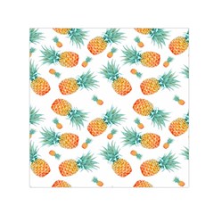 Pineapple Square Satin Scarf (30  X 30 )