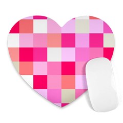 Pink Box Heart Mousepads by nateshop