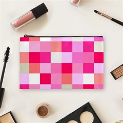 Pink Box Cosmetic Bag (medium) by nateshop