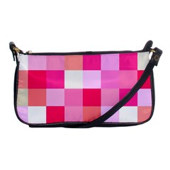 Pink Box Shoulder Clutch Bag by nateshop