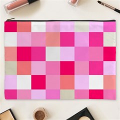 Pink Box Cosmetic Bag (xxxl) by nateshop