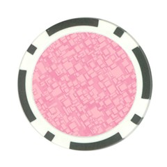 Pink Poker Chip Card Guard by nateshop