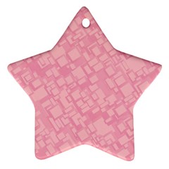 Pink Ornament (star) by nateshop