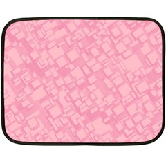 Pink Double Sided Fleece Blanket (mini)  by nateshop