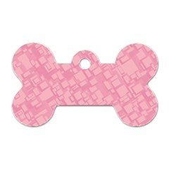 Pink Dog Tag Bone (two Sides) by nateshop