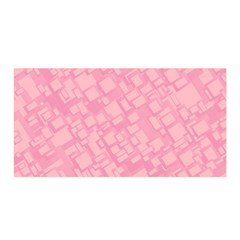 Pink Satin Wrap 35  X 70  by nateshop