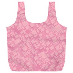 Pink Full Print Recycle Bag (xl) by nateshop