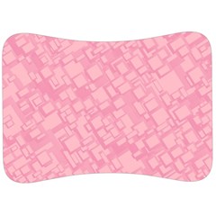 Pink Velour Seat Head Rest Cushion by nateshop