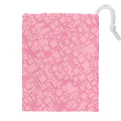 Pink Drawstring Pouch (4xl) by nateshop