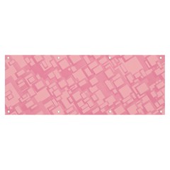 Pink Banner And Sign 8  X 3 