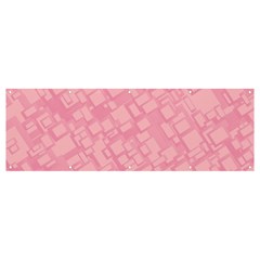 Pink Banner And Sign 12  X 4 