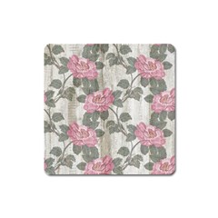 Roses,paint Square Magnet by nateshop