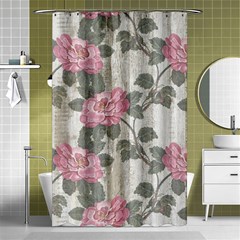 Roses,paint Shower Curtain 48  X 72  (small)  by nateshop