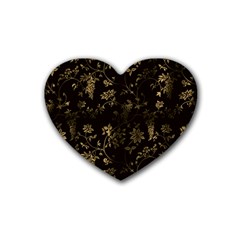 Scrapbook Rubber Heart Coaster (4 Pack) by nateshop