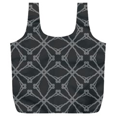 Seamless- Gray Full Print Recycle Bag (xxxl) by nateshop