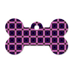 Seamless-box Puple Dog Tag Bone (one Side) by nateshop