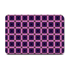 Seamless-box Puple Small Doormat  by nateshop