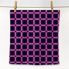 Seamless-box Puple Face Towel by nateshop