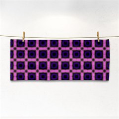 Seamless-box Puple Hand Towel by nateshop