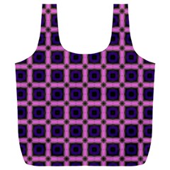 Seamless-box Puple Full Print Recycle Bag (xxxl) by nateshop