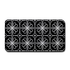 Seamless-pattern Black Medium Bar Mats by nateshop