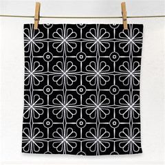 Seamless-pattern Black Face Towel by nateshop