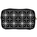 Seamless-pattern Black Toiletries Bag (One Side) Front