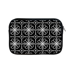 Seamless-pattern Black Apple Ipad Mini Zipper Cases by nateshop