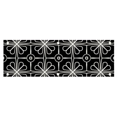 Seamless-pattern Black Banner And Sign 6  X 2 