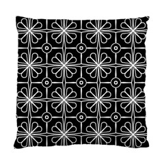 Seamless-pattern Black Standard Cushion Case (two Sides) by nateshop