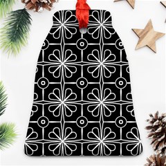 Seamless-pattern Black Bell Ornament (two Sides)