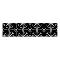 Seamless-pattern Black Banner And Sign 4  X 1 