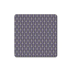 Seamless-pattern Gray Square Magnet by nateshop